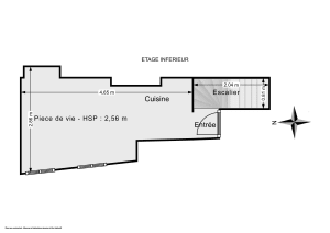 Duplex de 21.78 m² à Paris