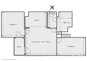 Appartement de 53.69 m² à Le Perreux-sur-Marne