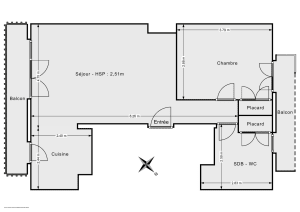 Appartement de 49.0 m² à Marseille