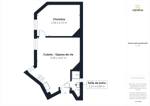 Appartement de 32.0 m² à Saint-Ouen-sur-Seine