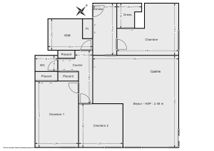 Appartement de 82.41 m² à Paris