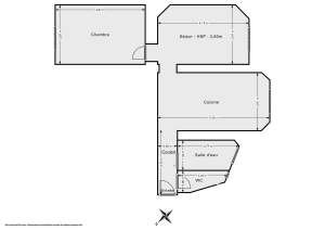 Appartement de 43.04 m² à Paris