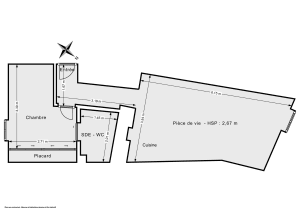 Appartement de 33.81 m² à Nantes