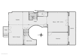 Appartement de 74.39 m² à Colombes