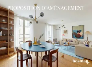 Appartement de 86.9 m² à Paris