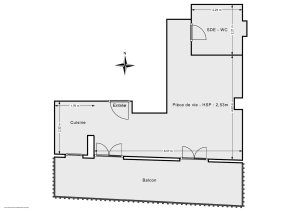 Appartement de 37.0 m² à Paris