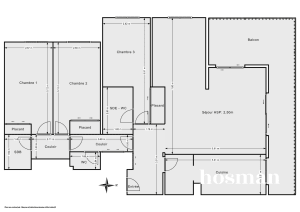 Appartement de 105.5 m² à Le Chesnay-Rocquencourt