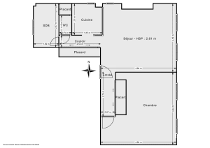 Appartement de 51.62 m² à Boulogne-Billancourt