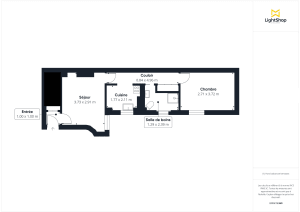 Appartement de 35.0 m² à Paris