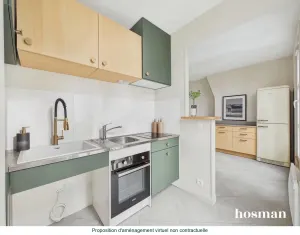 Appartement de 43.64 m² à Paris