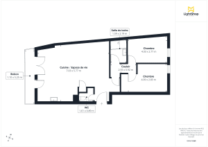 Appartement de 70.43 m² à Nantes