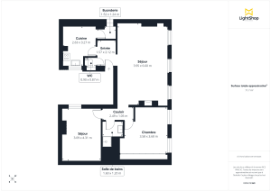 Appartement de 72.15 m² à Paris