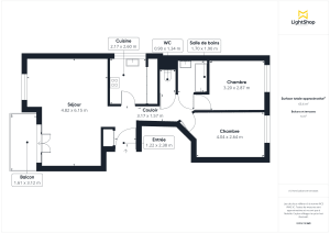 Appartement de 65.36 m² à Le Perreux-sur-Marne