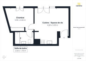 Appartement de 38.0 m² à Vaulx-en-Velin