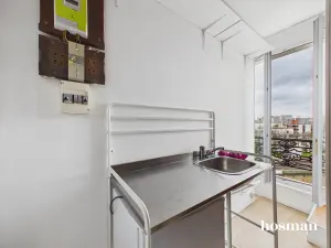 Appartement de 6.34 m² à Paris