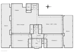 Appartement de 65.02 m² à Boulogne-Billancourt