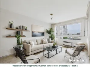 Appartement de 52.35 m² à Paris