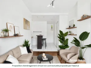 Appartement de 25.0 m² à Paris