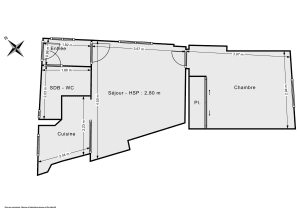 Appartement de 36.0 m² à Paris