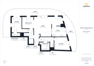 Appartement de 90.44 m² à Nantes