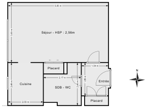 Appartement de 33.0 m² à Nantes
