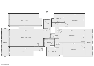 Appartement de 109.0 m² à Paris