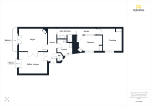 Appartement de 65.75 m² à Paris