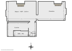 Appartement de 32.05 m² à Pantin