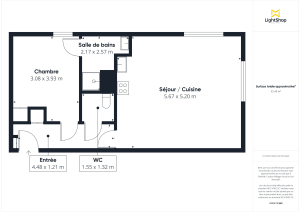 Appartement de 53.24 m² à Nantes