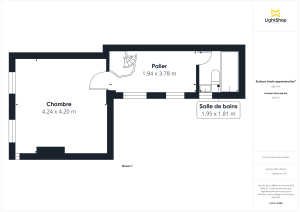 Duplex de 50.84 m² à Paris