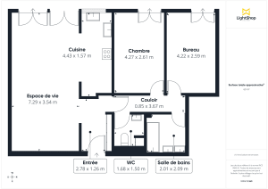 Appartement de 70.0 m² à Paris