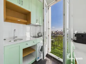 Appartement de 17.23 m² à Les Lilas