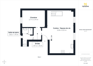 Appartement de 57.86 m² à Bordeaux