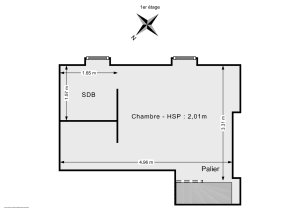 Appartement de 42.55 m² à Pantin