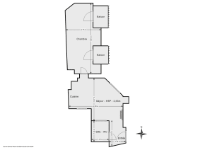 Appartement de 29.0 m² à Paris