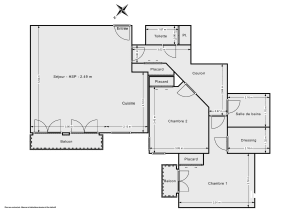 Appartement de 70.69 m² à Paris