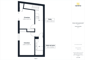 Appartement de 93.33 m² à Nantes