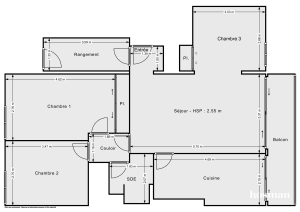 Appartement de 71.0 m² à Mérignac