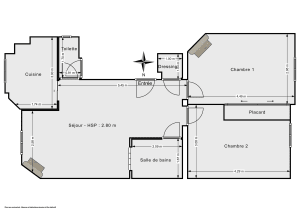 Appartement de 59.2 m² à Boulogne-Billancourt