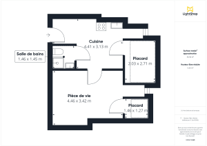 Appartement de 33.0 m² à Lyon