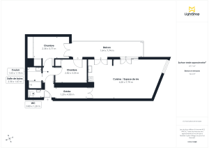 Appartement de 69.0 m² à Meudon
