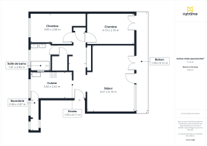 Appartement de 73.06 m² à Lyon