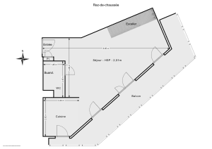 Appartement de 80.0 m² à Montreuil