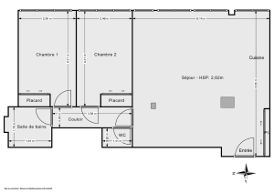 Appartement de 66.0 m² à Neuilly-sur-Seine