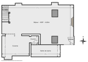 Appartement de 51.41 m² à Nantes