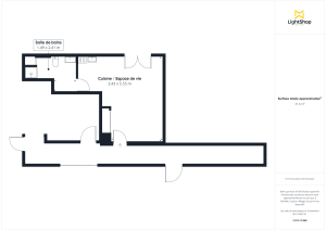 Appartement de 32.33 m² à Thiais