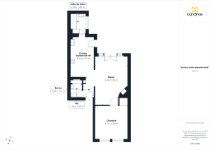 Appartement de 55.52 m² à Suresnes