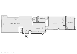 Appartement de 48.02 m² à Paris