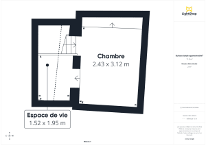 Appartement de 45.07 m² à Bordeaux
