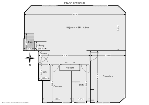 Appartement de 62.55 m² à Asnières-sur-Seine